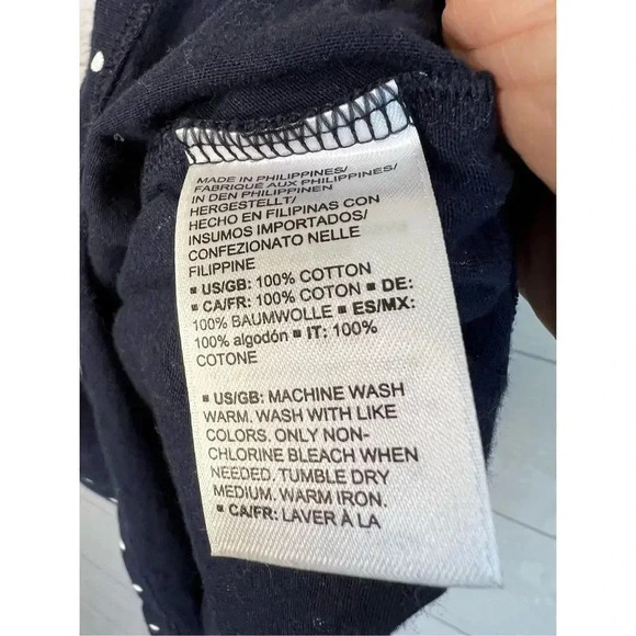 Amazon Essentials toddler girl navy polka dot dress Size 2T - Picture 4 of 4